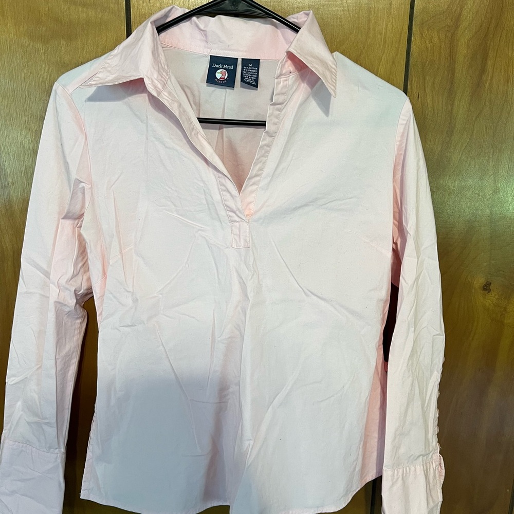 Duck Head Soft Pink Button Down Shirt